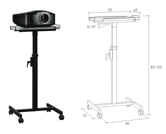 Столик для проектора Lumien Vitel LTV-103